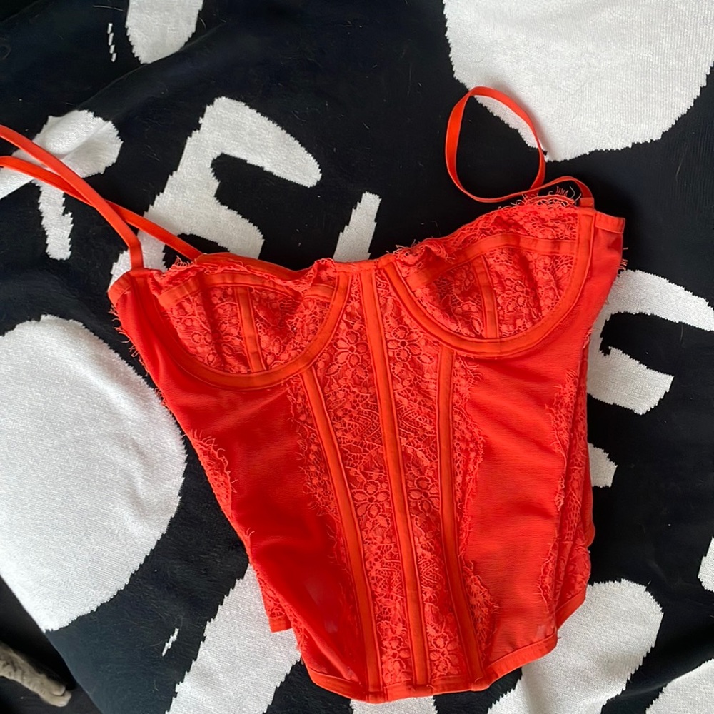 Red/Orange Corset